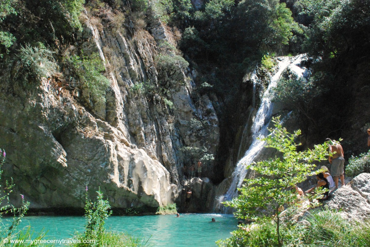 Polylimnio Waterfalls mygreecemytravels (2)