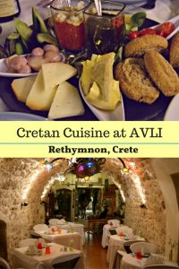 Cretan Dining at AVLI