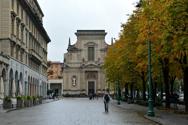  A rainy day in Bergamo.