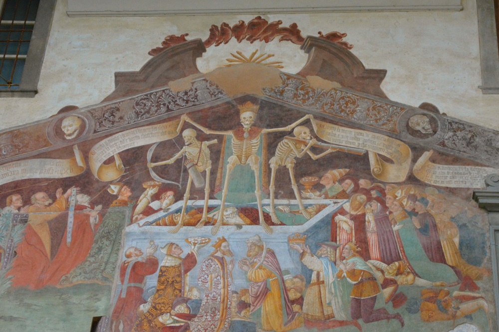 Triumph of Death, a famous Lombardy fresco.