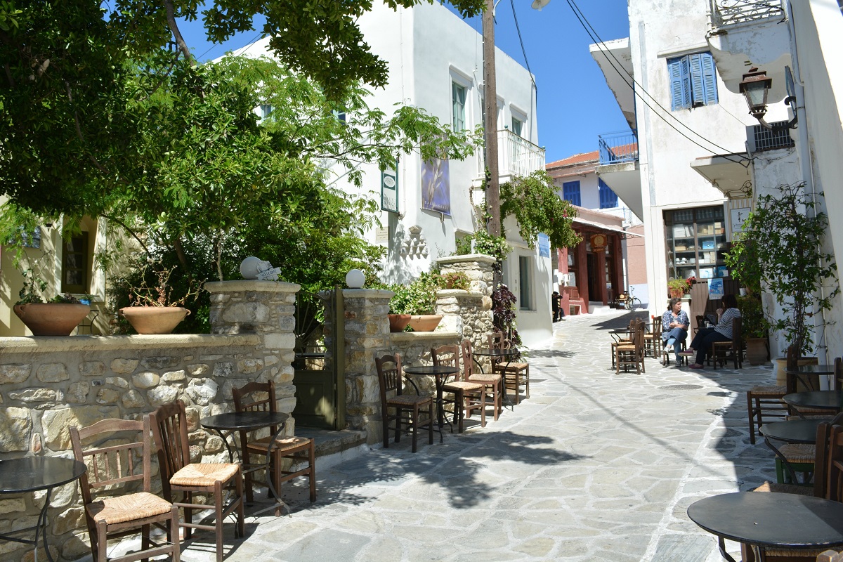 На греческой улице