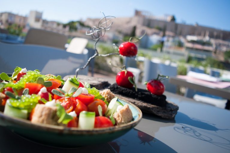 POINT a: Gourmet Greek Cuisine with a View