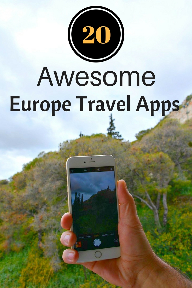 europe travel apps for iphone