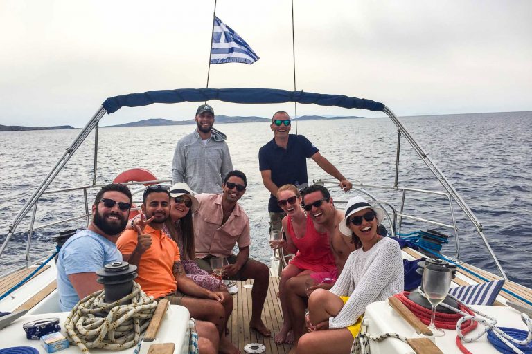 Sail Around Mykonos: Delos and Rhenia