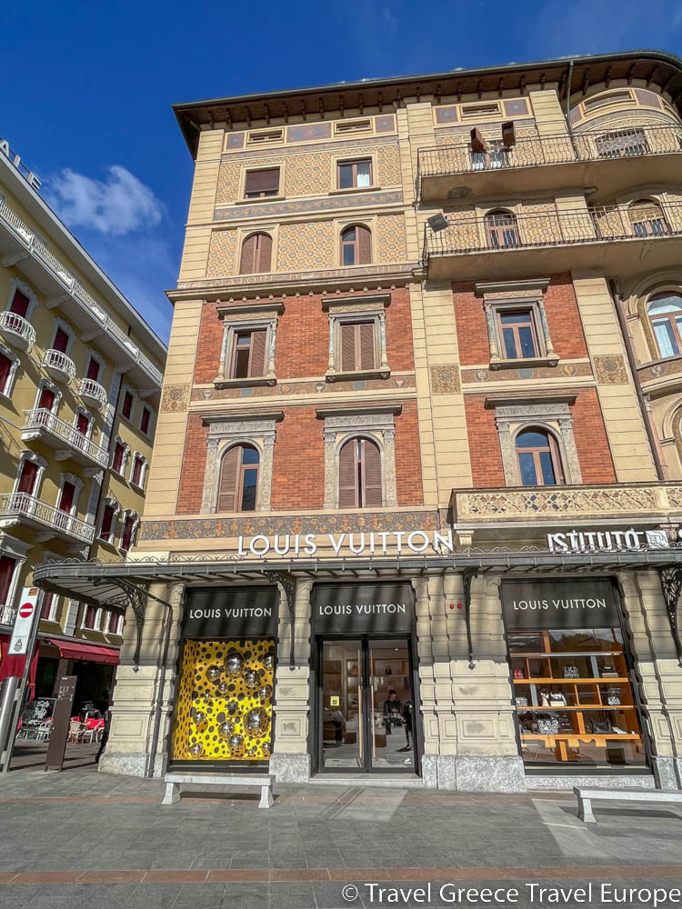 Louis Vuitton store in Lugano-4 - Travel Greece Travel Europe